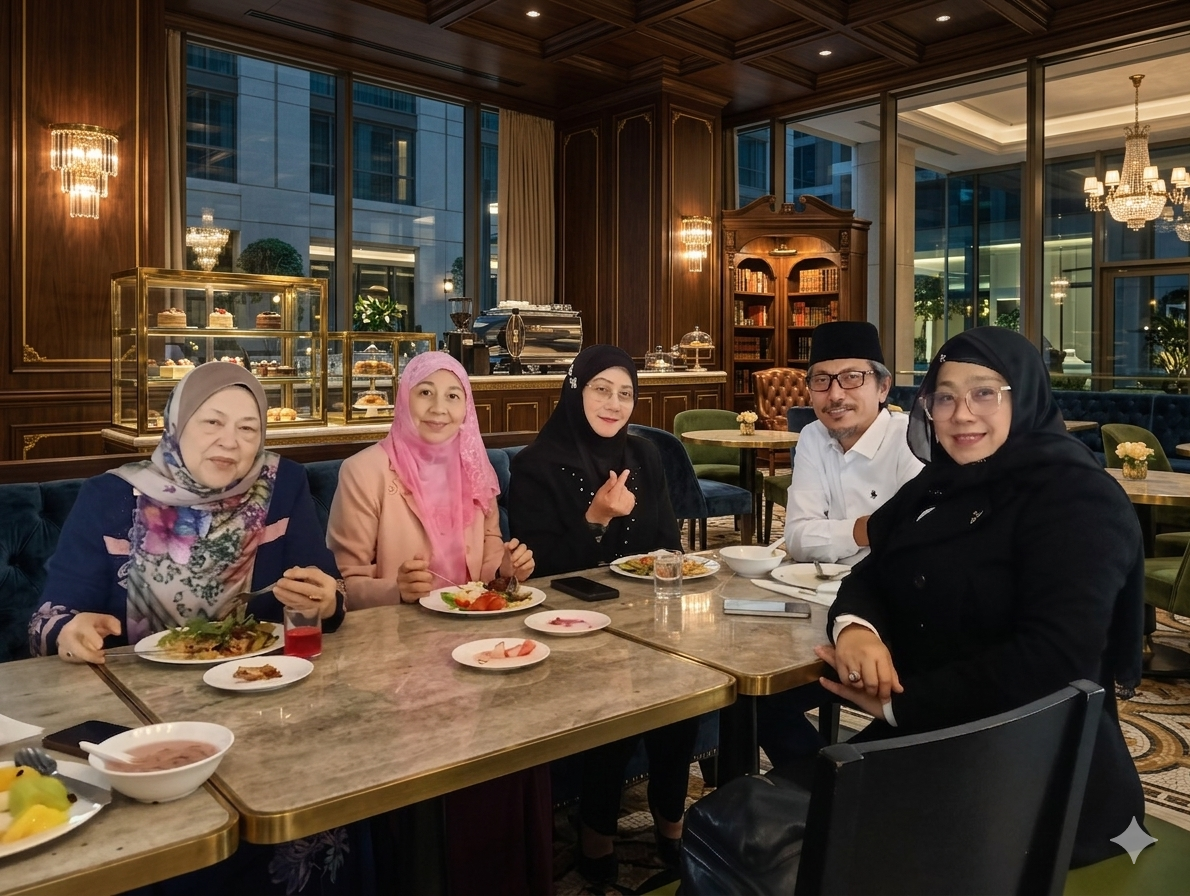 Networking keluarga korporat — jaringan yang berkekalan.